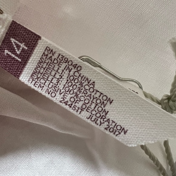 435 Matilda Jane white tunic top - Picture 6 of 7